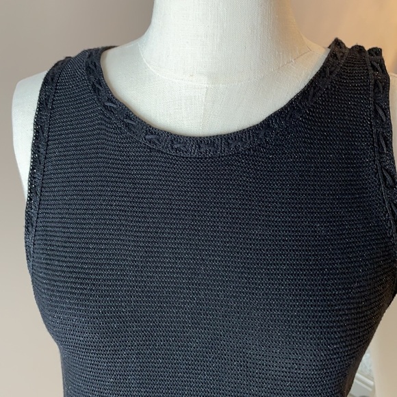 WHBM Tank tunic top!!! Tank  knit. Has sheen threads in it. Size Med/lrg - Picture 3 of 10